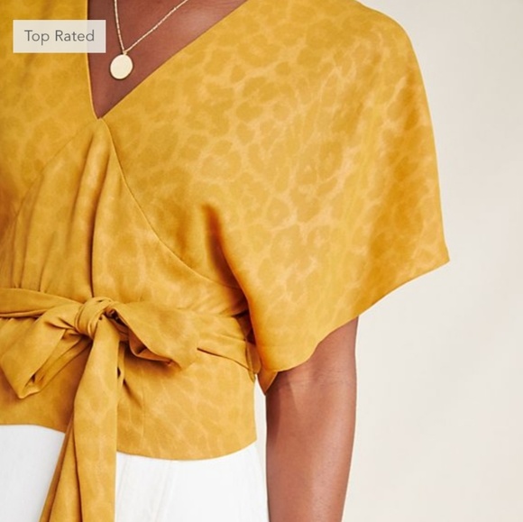 ANTHROPOLOGIE V-Neck Blouse - Picture 4 of 5